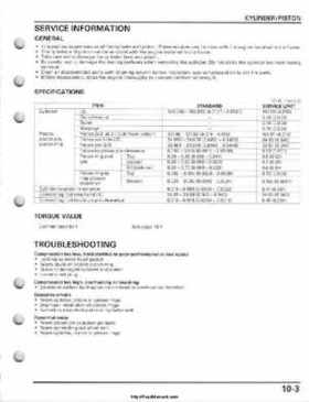2008-2009 Honda TRX700 X X (TRX 700 XX) Factory Service Manual, Page 243