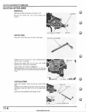 2008-2009 Honda TRX700 X X (TRX 700 XX) Factory Service Manual, Page 258