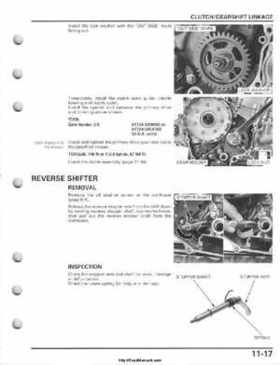 2008-2009 Honda TRX700 X X (TRX 700 XX) Factory Service Manual, Page 267