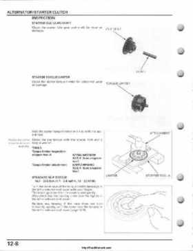 2008-2009 Honda TRX700 X X (TRX 700 XX) Factory Service Manual, Page 280