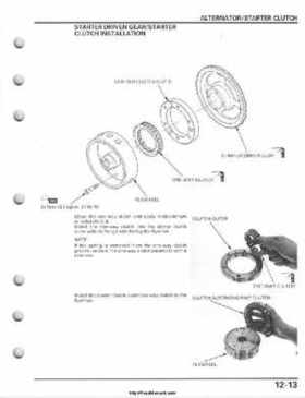 2008-2009 Honda TRX700 X X (TRX 700 XX) Factory Service Manual, Page 285