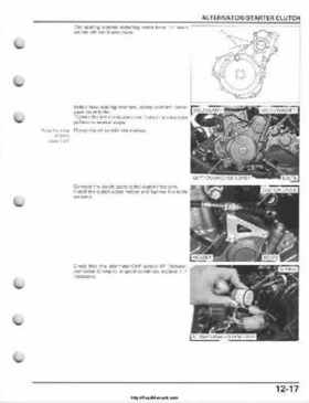 2008-2009 Honda TRX700 X X (TRX 700 XX) Factory Service Manual, Page 289