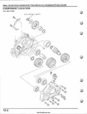 2008-2009 Honda TRX700 X X (TRX 700 XX) Factory Service Manual, Page 292