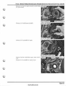 2008-2009 Honda TRX700 X X (TRX 700 XX) Factory Service Manual, Page 301