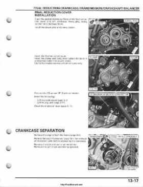 2008-2009 Honda TRX700 X X (TRX 700 XX) Factory Service Manual, Page 307