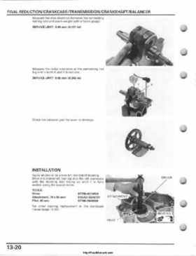 2008-2009 Honda TRX700 X X (TRX 700 XX) Factory Service Manual, Page 310