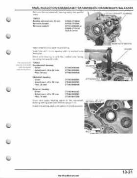 2008-2009 Honda TRX700 X X (TRX 700 XX) Factory Service Manual, Page 321