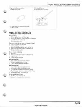 2008-2009 Honda TRX700 X X (TRX 700 XX) Factory Service Manual, Page 331