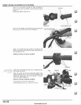 2008-2009 Honda TRX700 X X (TRX 700 XX) Factory Service Manual, Page 336