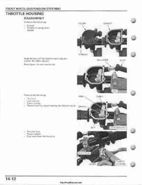 2008-2009 Honda TRX700 X X (TRX 700 XX) Factory Service Manual, Page 338