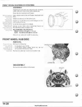 2008-2009 Honda TRX700 X X (TRX 700 XX) Factory Service Manual, Page 346