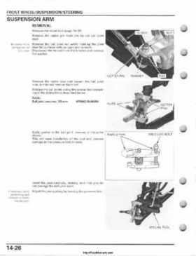 2008-2009 Honda TRX700 X X (TRX 700 XX) Factory Service Manual, Page 352