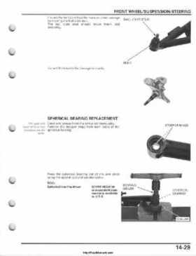 2008-2009 Honda TRX700 X X (TRX 700 XX) Factory Service Manual, Page 355