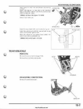 2008-2009 Honda TRX700 X X (TRX 700 XX) Factory Service Manual, Page 373