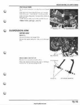 2008-2009 Honda TRX700 X X (TRX 700 XX) Factory Service Manual, Page 381