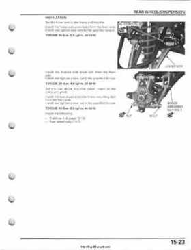 2008-2009 Honda TRX700 X X (TRX 700 XX) Factory Service Manual, Page 389