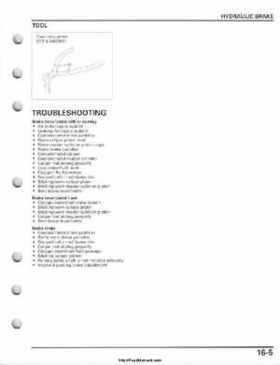 2008-2009 Honda TRX700 X X (TRX 700 XX) Factory Service Manual, Page 395