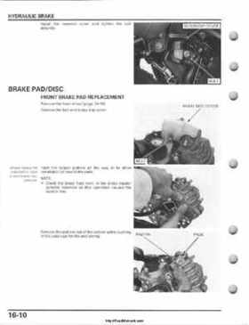 2008-2009 Honda TRX700 X X (TRX 700 XX) Factory Service Manual, Page 400