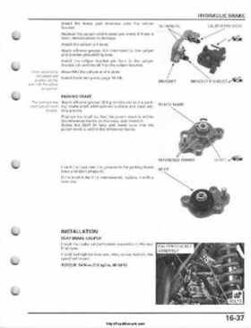 2008-2009 Honda TRX700 X X (TRX 700 XX) Factory Service Manual, Page 427