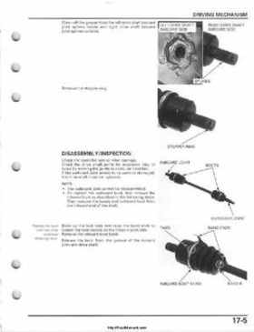2008-2009 Honda TRX700 X X (TRX 700 XX) Factory Service Manual, Page 435