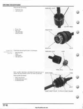2008-2009 Honda TRX700 X X (TRX 700 XX) Factory Service Manual, Page 436