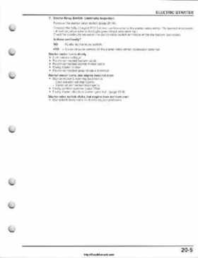 2008-2009 Honda TRX700 X X (TRX 700 XX) Factory Service Manual, Page 477