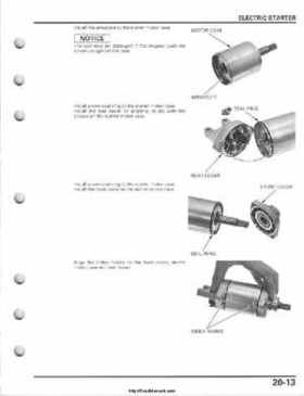2008-2009 Honda TRX700 X X (TRX 700 XX) Factory Service Manual, Page 485