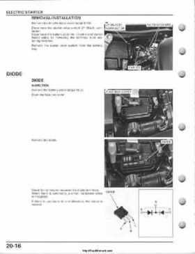 2008-2009 Honda TRX700 X X (TRX 700 XX) Factory Service Manual, Page 488