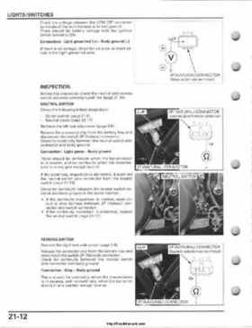 2008-2009 Honda TRX700 X X (TRX 700 XX) Factory Service Manual, Page 502