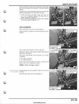 2008-2009 Honda TRX700 X X (TRX 700 XX) Factory Service Manual, Page 503