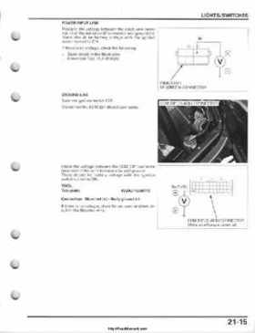 2008-2009 Honda TRX700 X X (TRX 700 XX) Factory Service Manual, Page 505