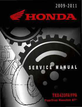 2009-2011 Honda FourTrax Rancher AT TRX420FA/FPA Service Manual, Page 1