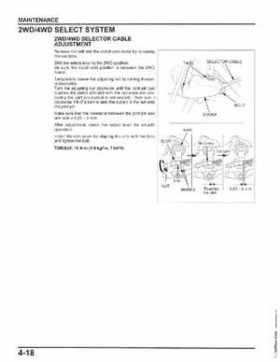 2009-2011 Honda FourTrax Rancher AT TRX420FA/FPA Service Manual, Page 101