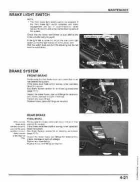 2009-2011 Honda FourTrax Rancher AT TRX420FA/FPA Service Manual, Page 104