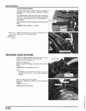 2009-2011 Honda FourTrax Rancher AT TRX420FA/FPA Service Manual, Page 105