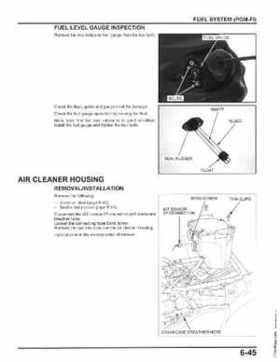 2009-2011 Honda FourTrax Rancher AT TRX420FA/FPA Service Manual, Page 166