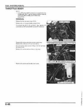 2009-2011 Honda FourTrax Rancher AT TRX420FA/FPA Service Manual, Page 167