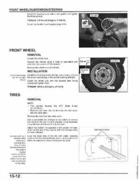 2009-2011 Honda FourTrax Rancher AT TRX420FA/FPA Service Manual, Page 378