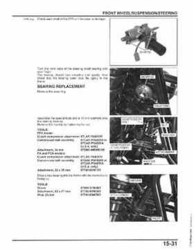 2009-2011 Honda FourTrax Rancher AT TRX420FA/FPA Service Manual, Page 397
