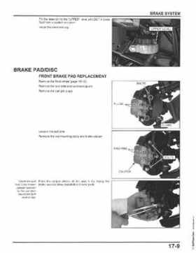 2009-2011 Honda FourTrax Rancher AT TRX420FA/FPA Service Manual, Page 424