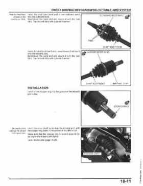 2009-2011 Honda FourTrax Rancher AT TRX420FA/FPA Service Manual, Page 461