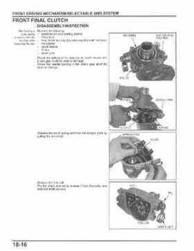 2009-2011 Honda FourTrax Rancher AT TRX420FA/FPA Service Manual, Page 466