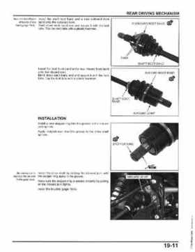 2009-2011 Honda FourTrax Rancher AT TRX420FA/FPA Service Manual, Page 499