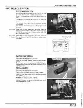 2009-2011 Honda FourTrax Rancher AT TRX420FA/FPA Service Manual, Page 559