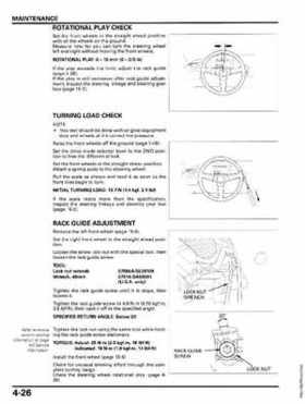2009-2012 Honda MUV700 Big Red Service Manual, Page 122