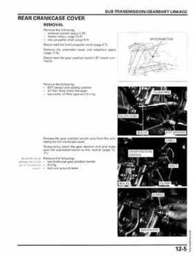 2009-2012 Honda MUV700 Big Red Service Manual, Page 277