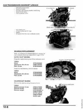 2009-2012 Honda MUV700 Big Red Service Manual, Page 278