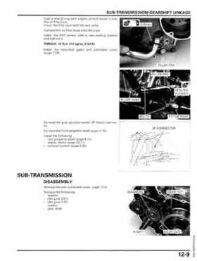 2009-2012 Honda MUV700 Big Red Service Manual, Page 281