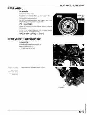 2009-2012 Honda MUV700 Big Red Service Manual, Page 409