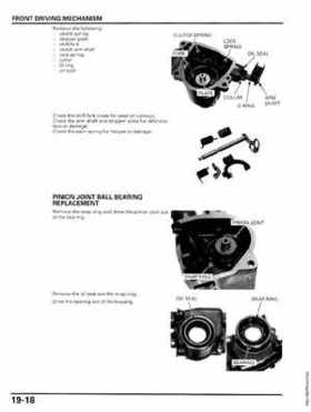 2009-2012 Honda MUV700 Big Red Service Manual, Page 467